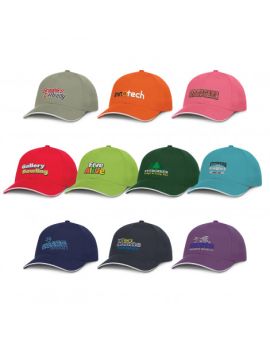 White Trim Baseball Caps