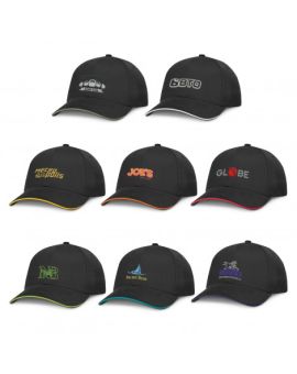 Custom Black Baseball Caps