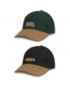 Suede Peak Baseball Caps